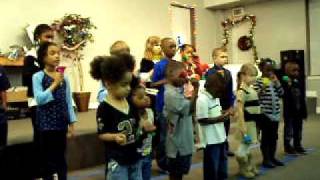 Res Life Children's Bell Choir 2011 Jesus Love Me.AVI