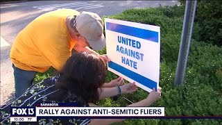 Anti-Semitic fliers found in Sarasota neighborhoods unite community against hate