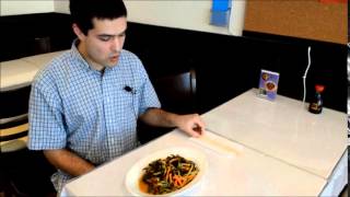 Présentation du Menu de la Cuisine AuntDai - LiangBanHaiDaiSi