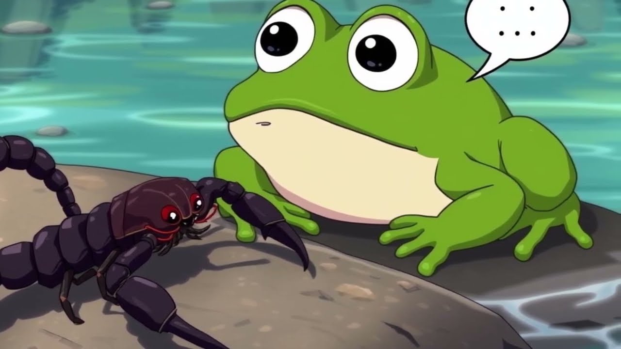 L'histoire La grenouille et le scorpion
