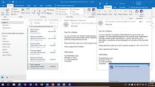 DocuWare  - Email Handling with Outlook