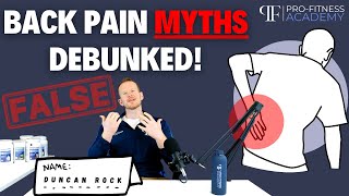 DEBUNKING 5 BACK PAIN MYTHS! [HQ]