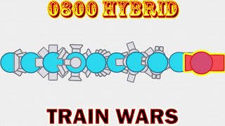 Arras.io - The 0800 Hybrid Train Conductor (Train Wars, Hybrid Destruction #25)