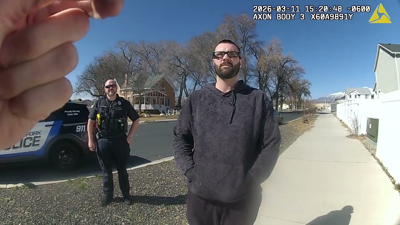 Reckless Bens Crew Gets Confronted about Sign by American Fork Police (Richardson Bodycam)