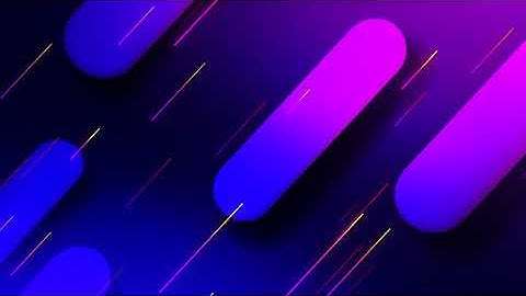 No Copyright VJ, DJ Loops: Rounded Neon 3D Purple Gradient Background Looped Animation