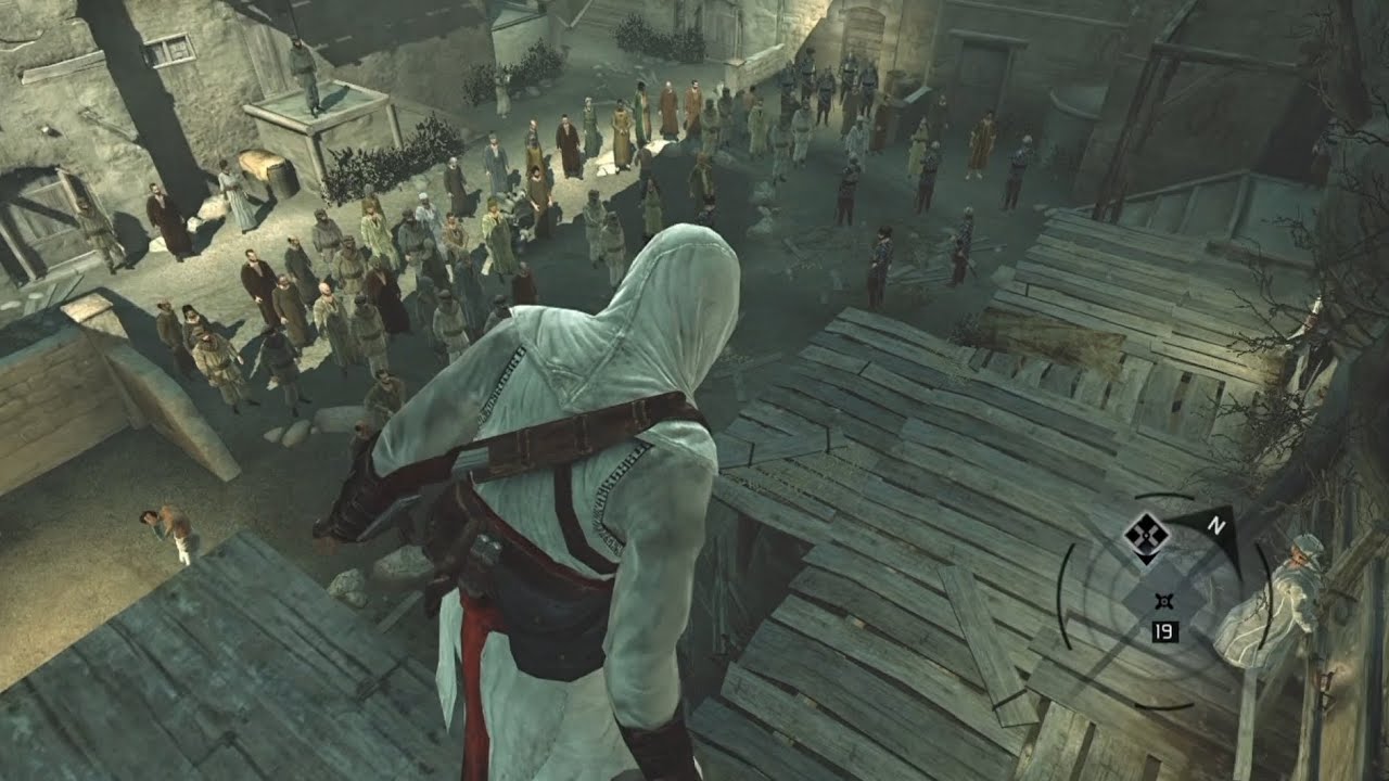 Strike Majd Addin During Execution Near Western Edge Of Solomon Temple_ Assassin's Creed I