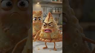 Jab samosa aur springroll ne lagayi class🤣#short#comedy#samosa#springroll