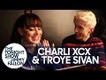 Troye Sivan and Charli XCX Practice Their Telepathy While Naming Puppies