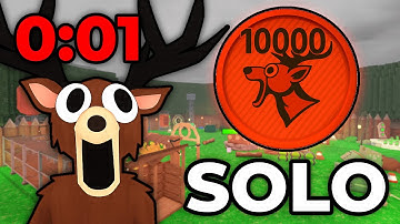 How I SPEEDRAN 10,000 NIGHTS In THIS FOREST! (80 HOURS)