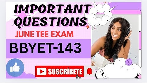 BBYET-143||IMPORTANT QUESTIONS FORTEE EXAM|| JUNE 2025|| IMPORTANTQUESTIONS #junetee2025 #2025#ignou