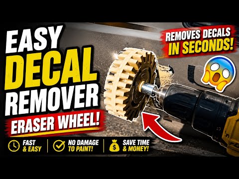 Automotive Decal Remover Tool