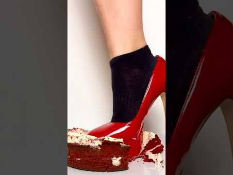 All cakes! #crushingasmr #crushing #asmrsounds #oddlysatisfying #satisfying #giantess #heelscrushing