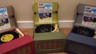 Cosser 544 Transistor battery record player 1956