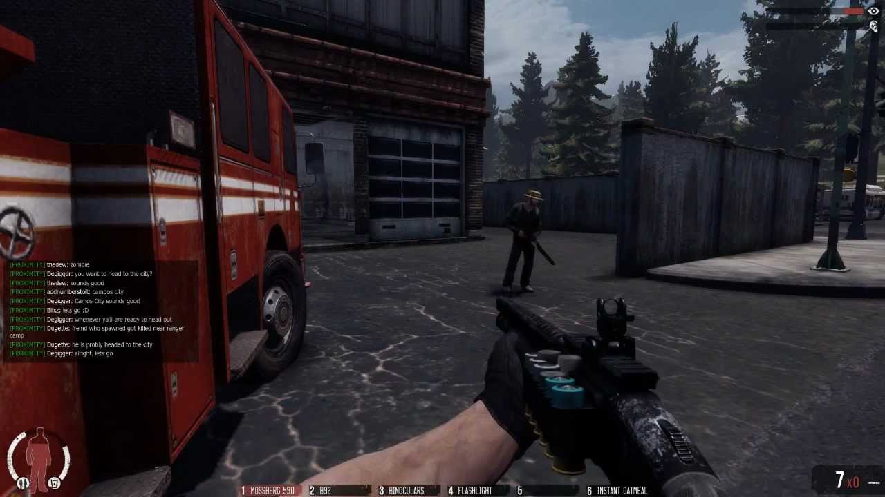 The War Z Alpha Footage Gameplay