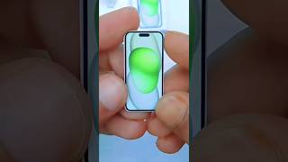 Iphone 15 Green Miniature Unboxing 🤩🤩