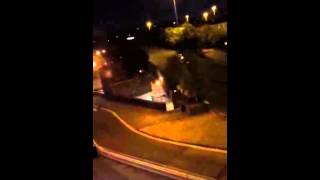 Janey Godley Periscope Watching The Moon In Glasgow