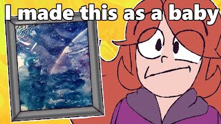 I tricked an art critic with a painting I made as a baby (Feat. @DaftPina)