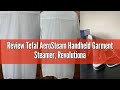 Review Tefal AeroSteam Handheld Garment Steamer, Revolutionary Suction Innovation, Portable Clothes