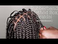 Rubberband Method| Box Braids | @irenesbraids