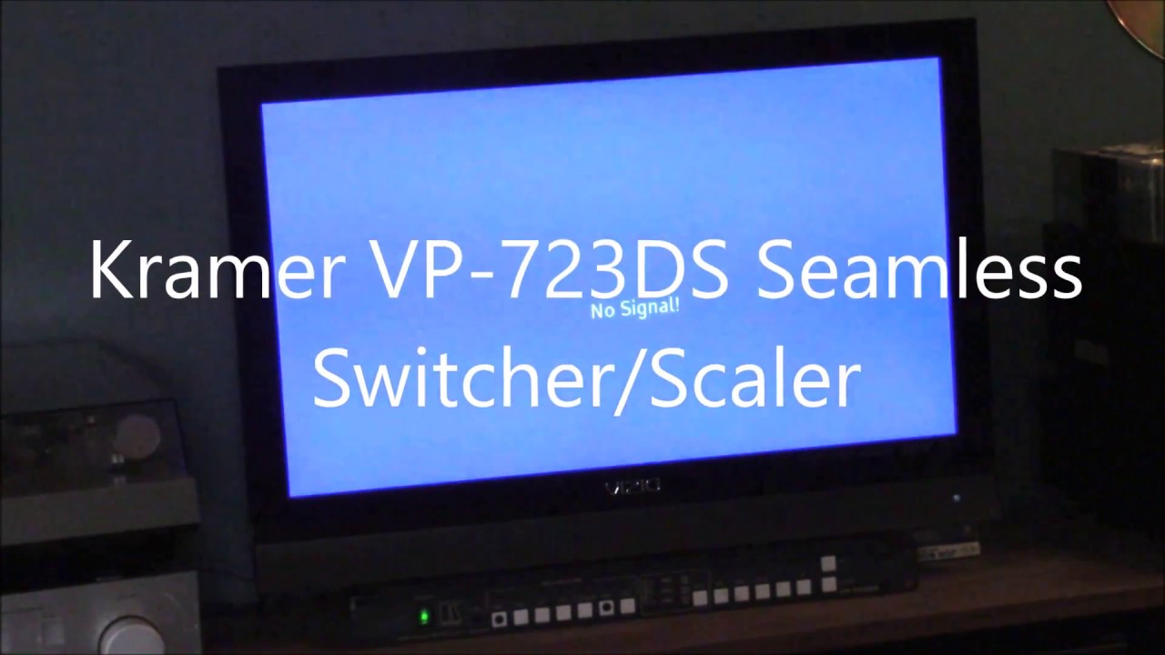 Kramer VP-723DS Scaler/Switcher - The LaserRot Review