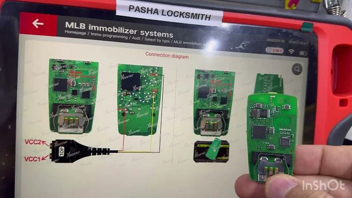2019 Audi Q7 adding key #mlb #xhorse #audio