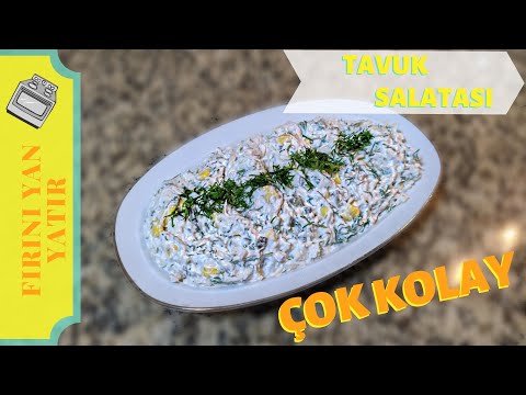 Video: Kıyılmış Tavuk Salatası Kek