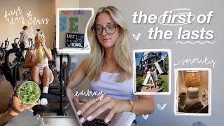 sorority work week, last first day of school, and settling back in Boulder