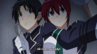 Rail Wars - Naoto and Aoi defusing a bomb