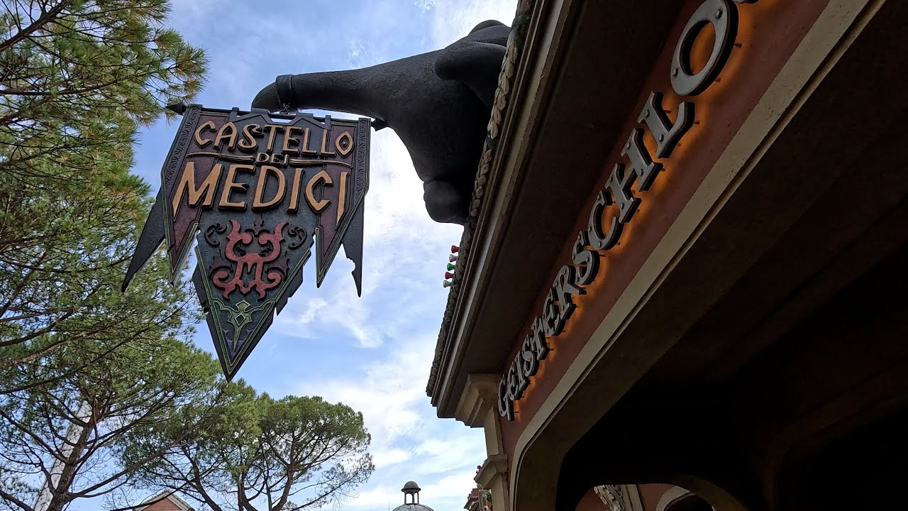 Europa-Park Castello Dei Medici - Geisterschloss with Onride