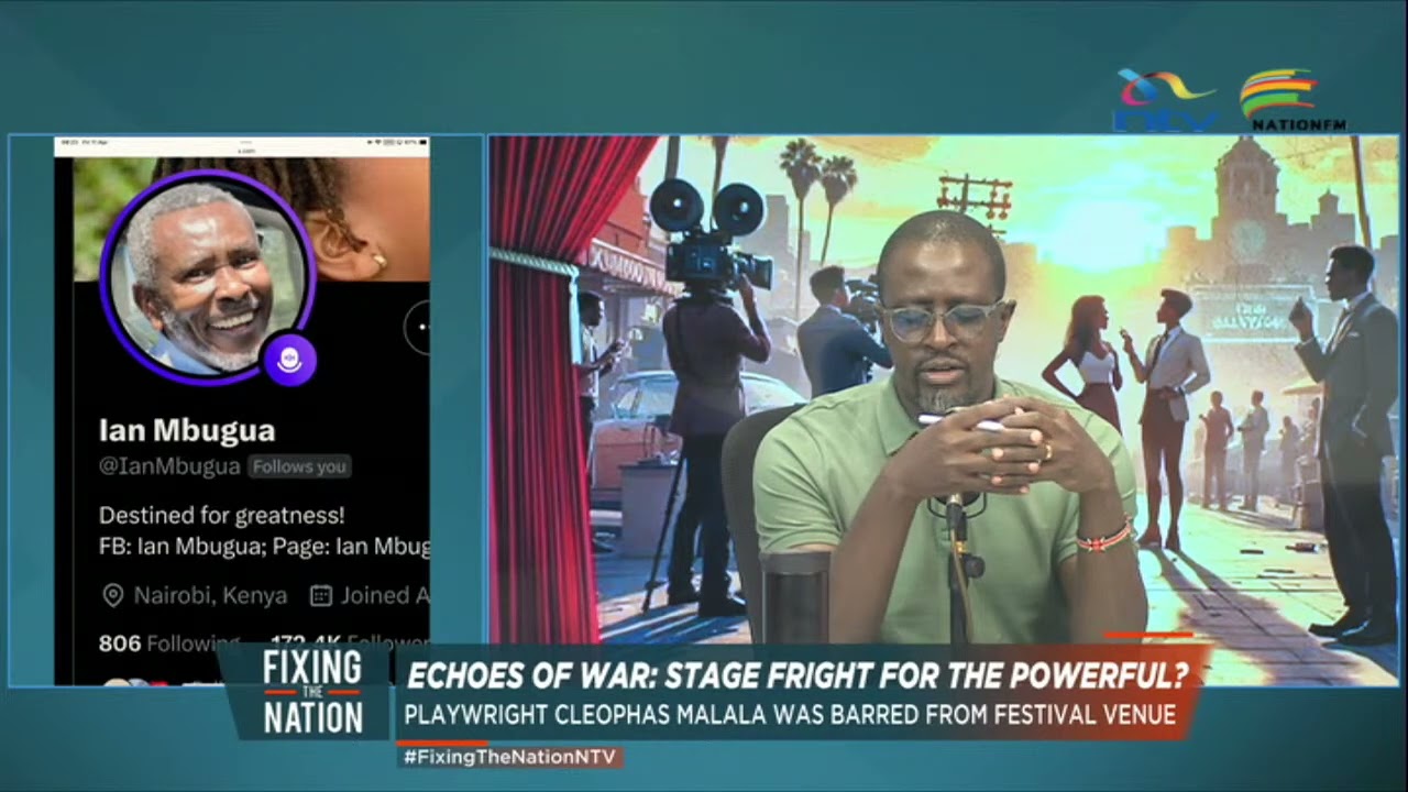 Ian Mbugua: Let "Echoes of War" play go on and have people make up their mind