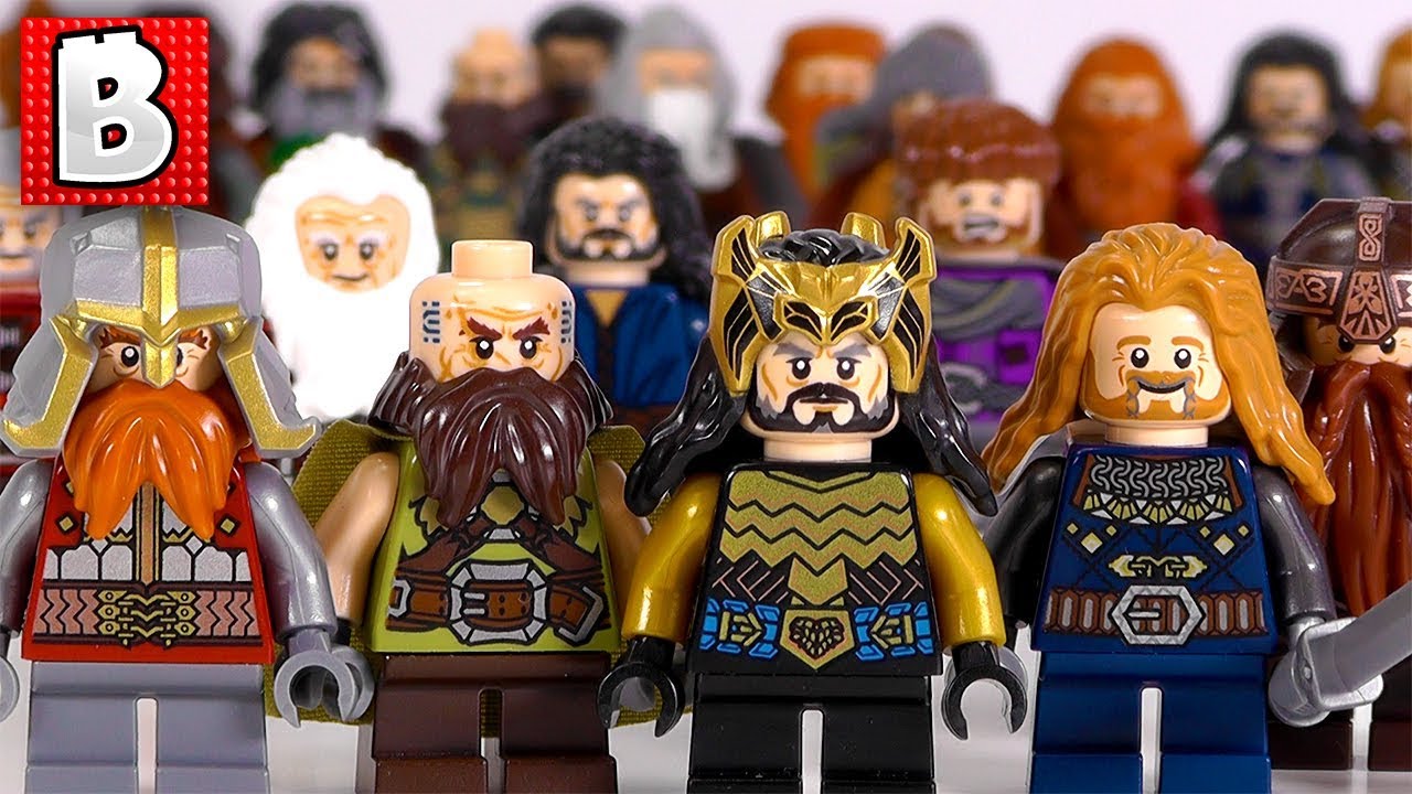 lego the hobbit dwarves