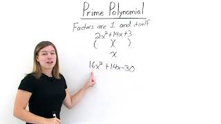 Prime Polynomials