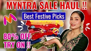 *HUGE* Festive/ Wedding wear kurta set from Myntra | Myntra Latest Picks| libas, indore finds screenshot 4