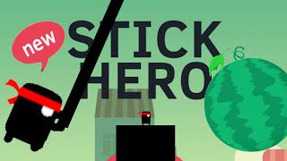 WATERMELON SLASH! | Stick Hero by KetchApp NEW Update - iOS Gameplay (Android, iPhone, iPad) screenshot 1