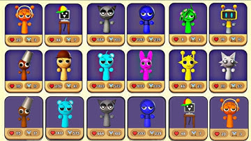 Spranky Run incredibox Merge Master  Sprunki Level Up (Satisfying Asmr Gameplay Mobile Run Game