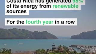 How Costa Rica generate 98% of its energy from renewable sources