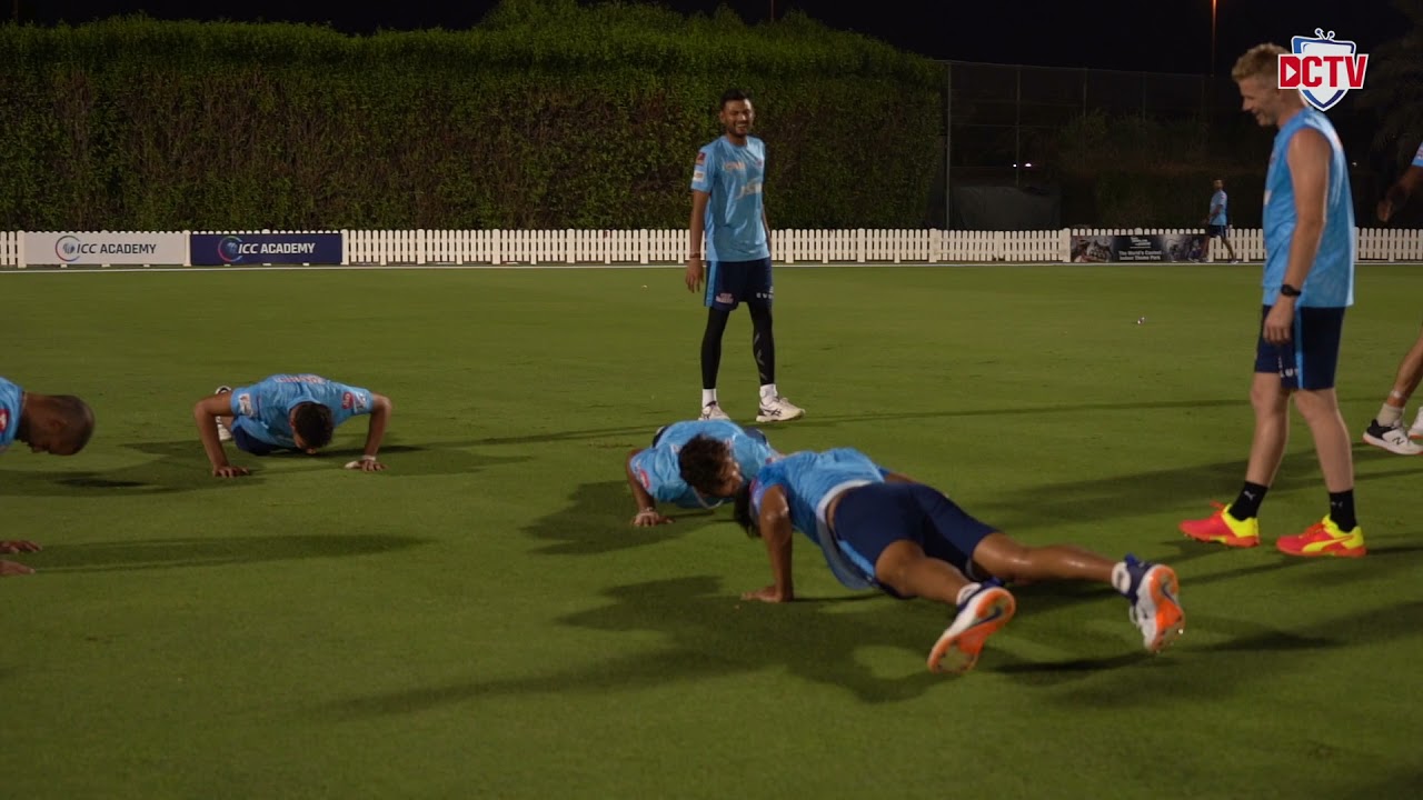 Funny moments with Sam Billings post Ricky's training drill