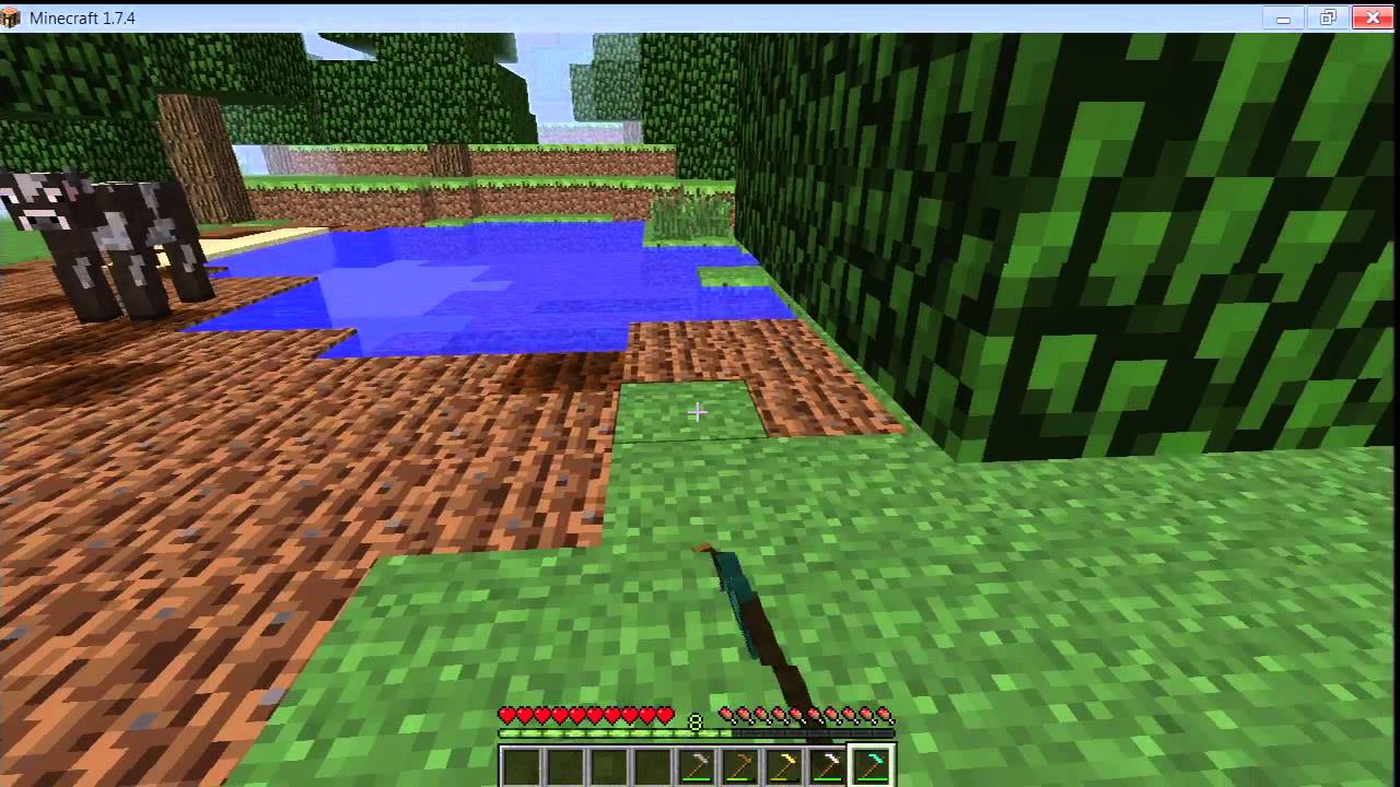 How to make Farmland in Minecraft - YouTube