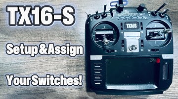 TX16S Beginner Guides: Set Up Arm/Fly Mode/Crash Flip switches #drone#radiomaster #edgetx #tx12