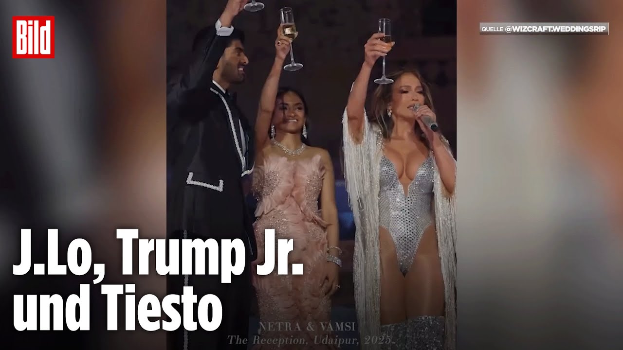 Mega-Gästeliste bei Bollywood-Luxus-Hochzeit