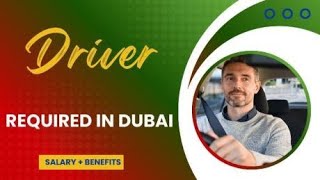 Jobs Für Fahrer Gesucht In Dubai, Vae Dubai Fahrer Jobs 2025