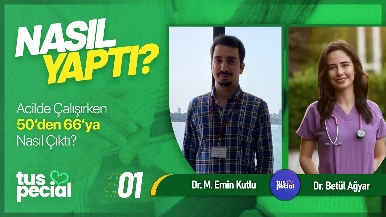 Acilde Çalışırken Nasıl KBB Kazandı? | Dr.M. Emin Kutlu ve Dr.Betül Ağyar | Nasıl Yaptı #1