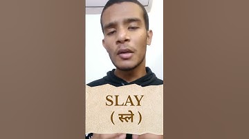 Learn meaning this word, popular on internet, "Slay" 😀 #viral #ytshorts #shortsvideo #english