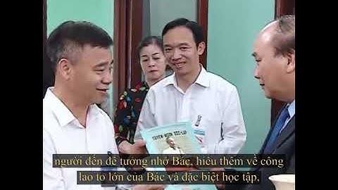 Thủ tướng Nguyễn Xuân Phúc dâng hương tưởng niệm Bác Hồ