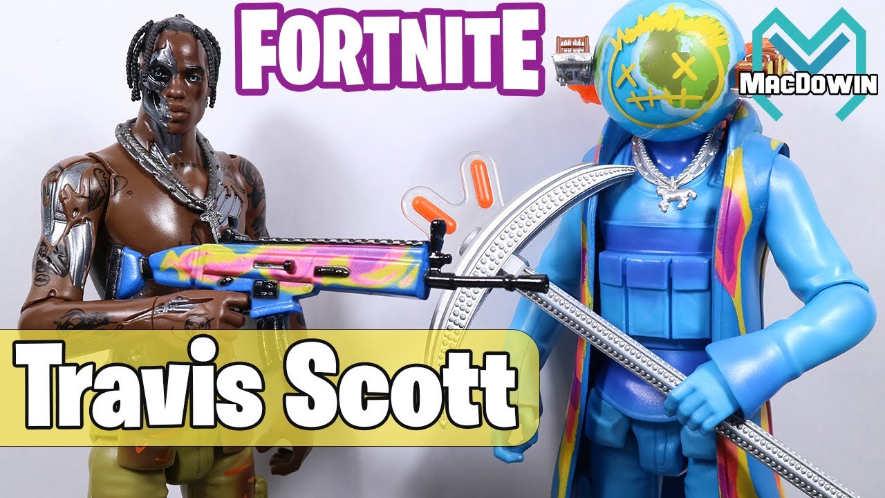 Travis Scott X Fortnite Action Figure