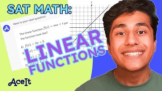 Famous SAT MATH: Linear Function Rules and Examples • AceIt Wealth