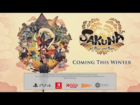 Sakuna: Of Rice and Ruin - Announcement Trailer [NINTENDO SWITCH | PLAYSTATION 4]