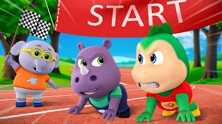 Büyük Yarış 🔥 SPIKE Vs STORM 🏃‍♂️ | Çocuklar İçin Eğlenceli Hikayeler | Çocuklar için çizgi Film