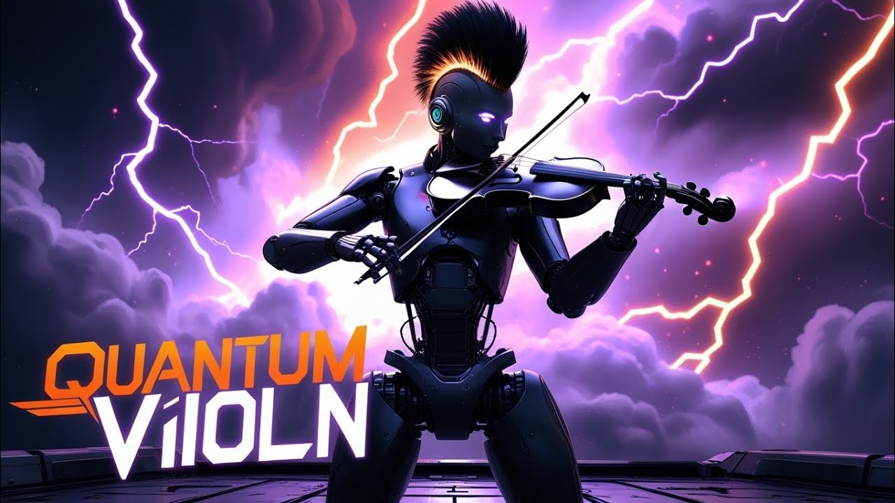 🎻 VIOLIN - Quantum Drift | Melodic Techno & Hard EBM Mix 2025 | Futuristic Motion