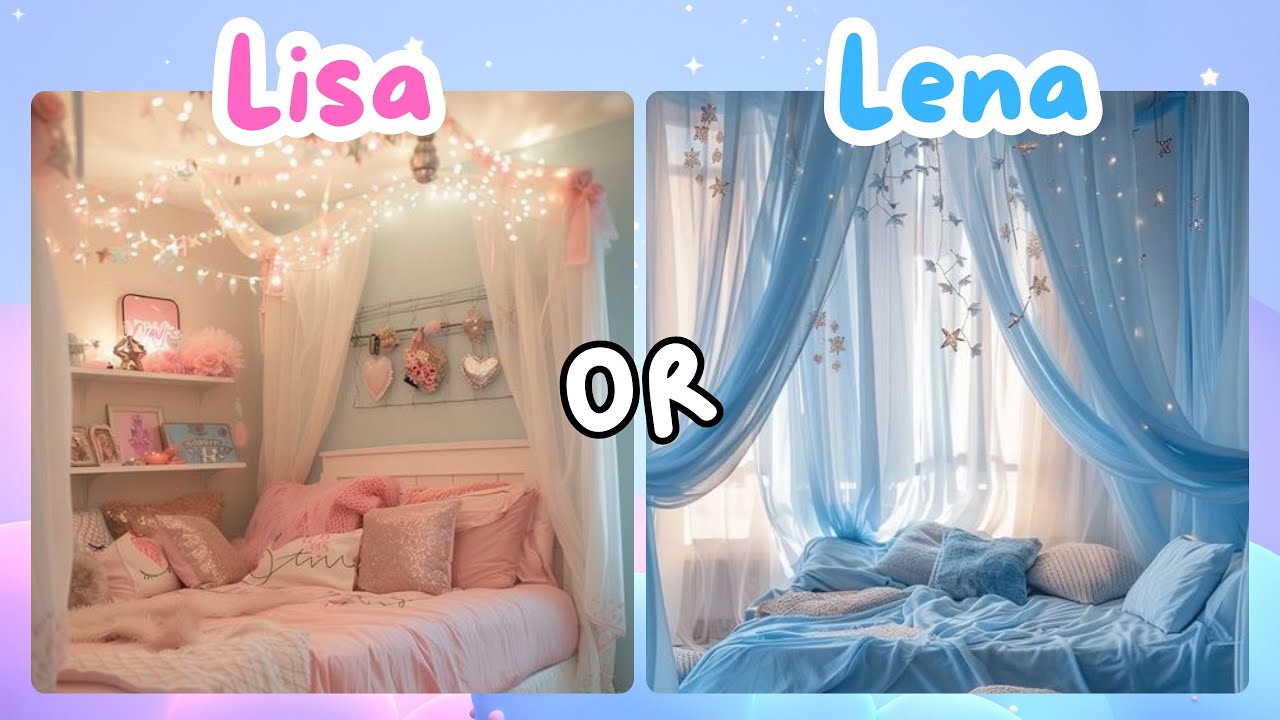 Lisa or Lena? 🌸💙 Find Out Who You Are Most Like! | Fun Personality Quiz